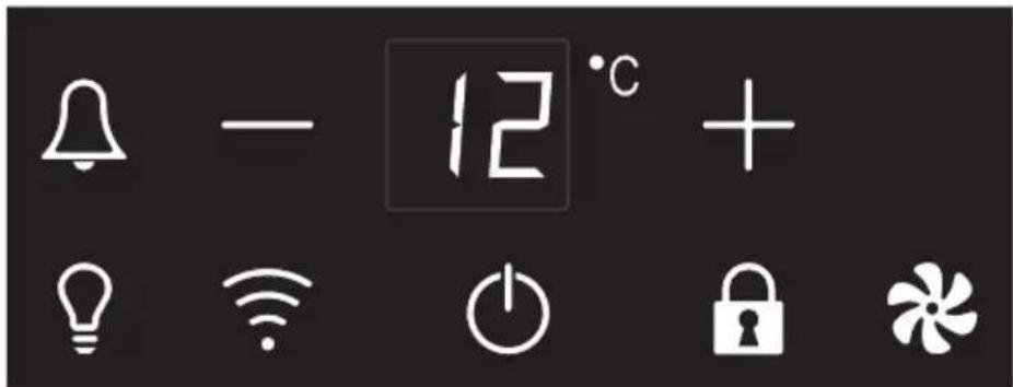 SMEG CVI118RWS2 - Control panel - 1