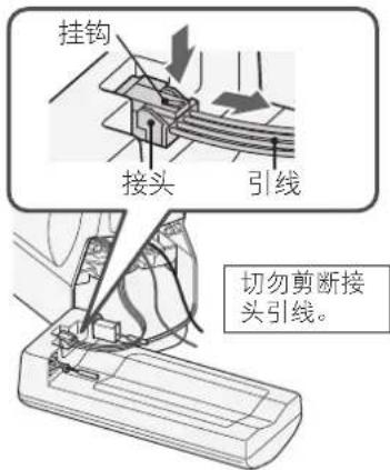 HITACHI PV-XC500 - 卸下电池。 - 3