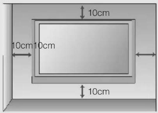 LG 42PG20RC - 壁式安装:水平安装 - 2
