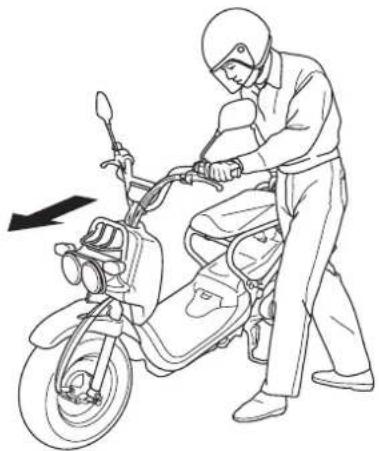 Honda Zoomer (2001) - スタートするとき - 1