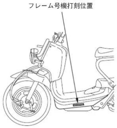フレーム号機打刻位置