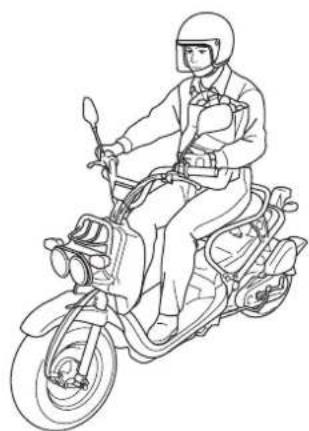 Honda Zoomer (2001) - 警告 - 3