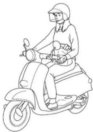 Honda Giorcub SNC50 (1999) - 警告 - 3