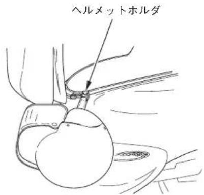 ヘルメットホルダ