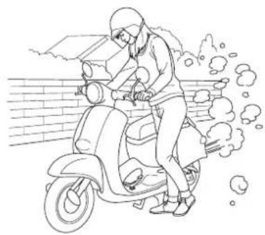 Honda Giorcub SNC50 (1999) - 安全運転のために - 5
