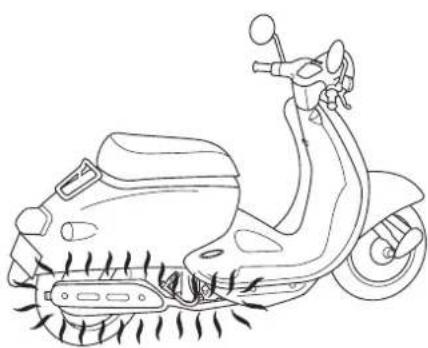 Honda Giorcub SNC50 (1999) - メンテナンスを安全に行うために - 3