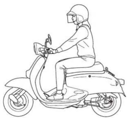 Honda Giorcub SNC50 (1999) - 警告 - 2
