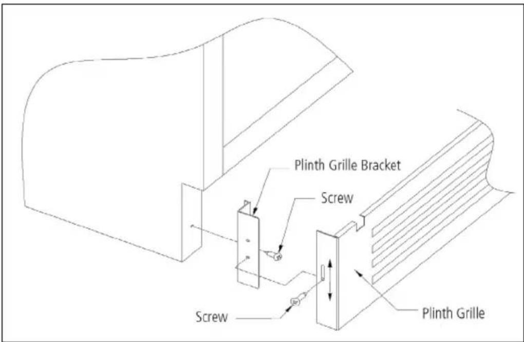 Plinth Grille Bracket Screw Screw Plinth Grille