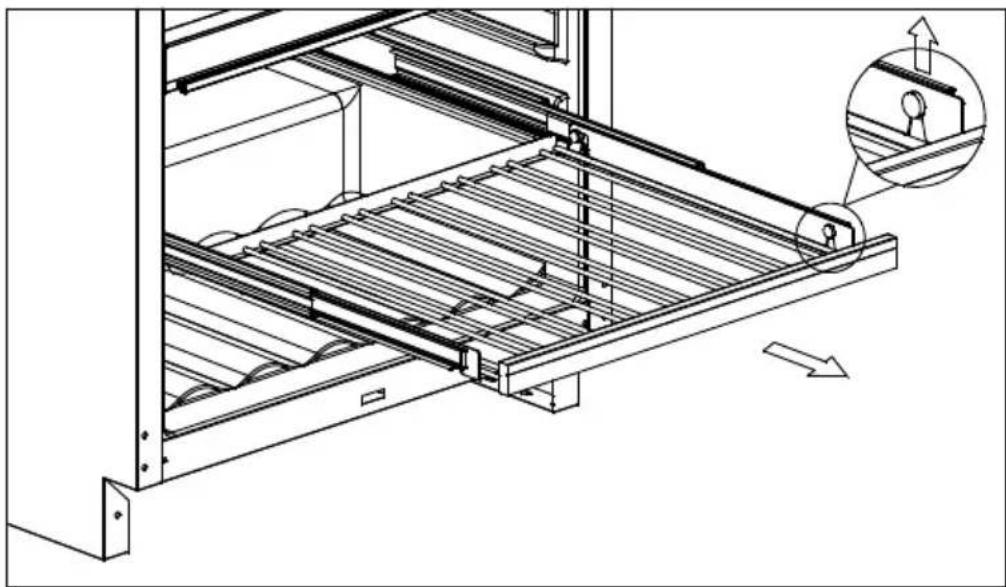 Caple WI3150 - REMOVING OR INSTALLING SHELVES - 1