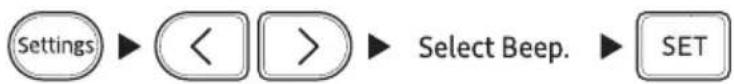 SAMSUNG AR12NV3UFMCNNA - Beep sound function - 1