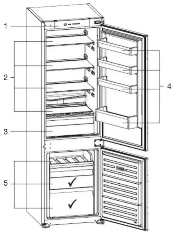 Pelgrim PCD28178L - Vriezer - 1
