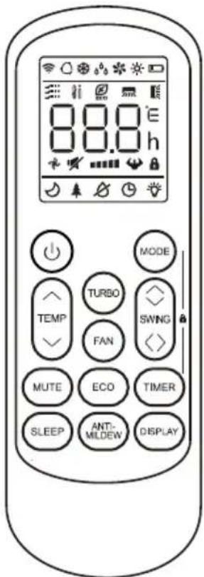 PANASONIC CS-FS18AKF - REMOTE CONTROL - 12