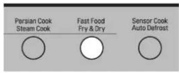 Persian Cook Steam Cook Fast Food Fry & Dry Sensor Cook Auto Defrost
