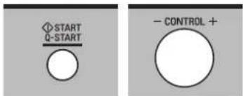 START Q-START - CONTROL +