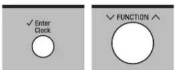 ✓ Enter Clock ✓ FUNCTION ↗