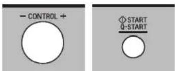 - CONTROL + ◇ START Q-START