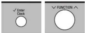 ✓ Enter Clock ✓ FUNCTION ↗