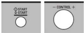 START Q-START - CONTROL +