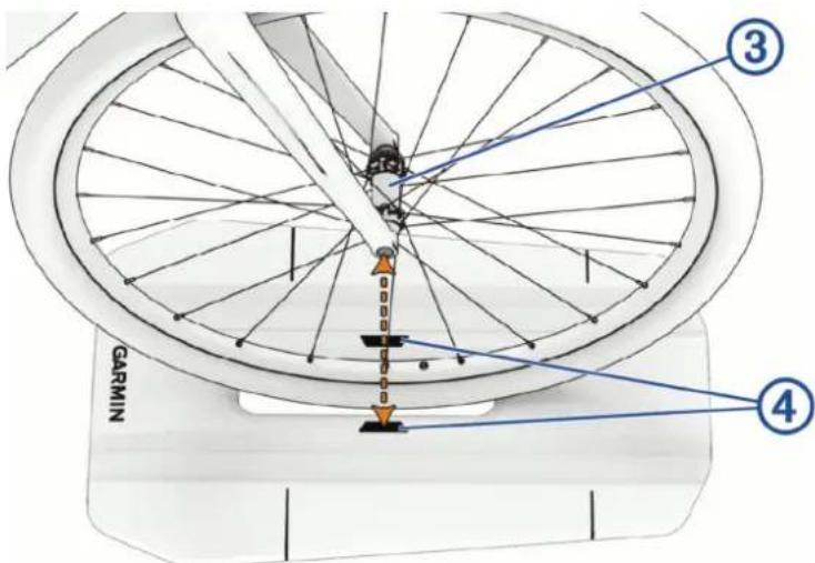 GARMIN Tacx Alpine - Kustību pamatnes novietošana - 2