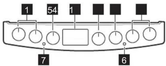AEG 43172V-MN - Cooker control panel - 1