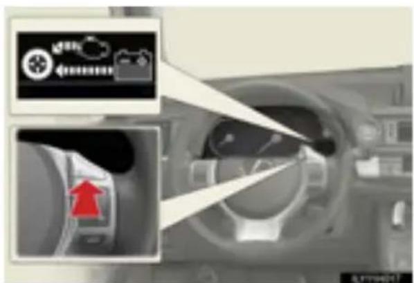 LEXUS CT 200h (2010) - Navigācijas sistēma (ja aprīkots) - 7