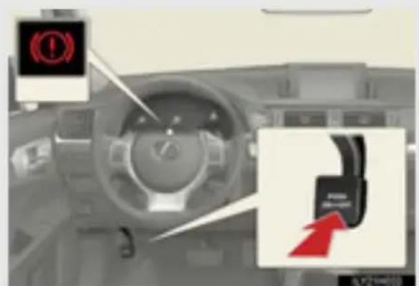 LEXUS CT 200h (2010) - 2-1. Braukšanas darbības Virzienmaiņas signāla svira - 3