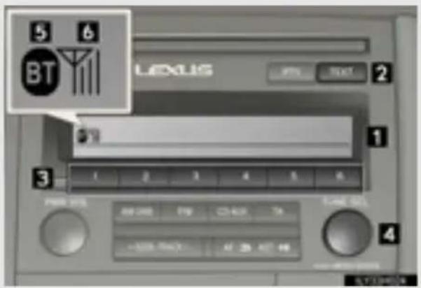 LEXUS CT 200h (2010) - Audio ierīce - 2