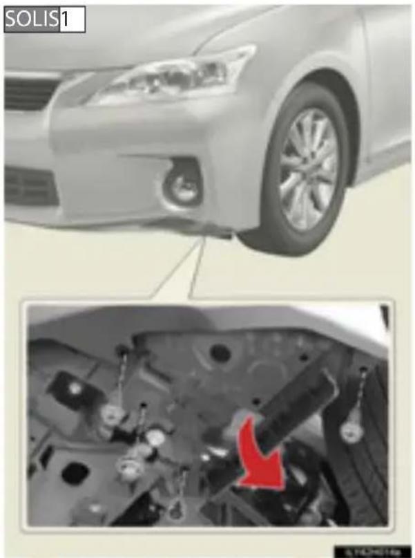 LEXUS CT 200h (2010) - ■Priekšējie miglas lukturi (ja aprikots) - 1