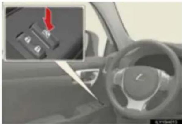 LEXUS CT 200h (2010) - Logu blokētāja slēdzis - 1