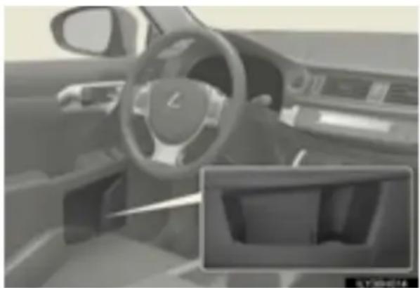 LEXUS CT 200h (2010) - Pudeļu turētāji - 1