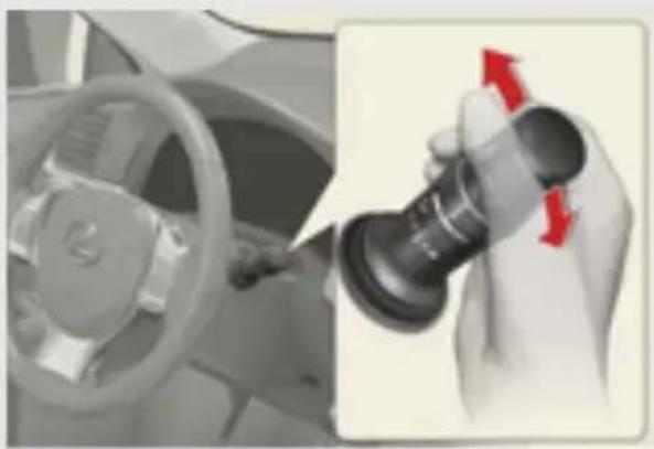 LEXUS CT 200h (2010) - 2-3. Lukturu un vējstikla tīrītāju darbiba - 2
