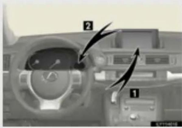 LEXUS CT 200h (2010) - ■Hibrīdakumulatora ventilācijas sprausla - 1