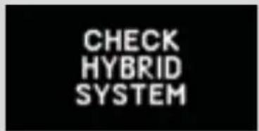 CHECK HYBRID SYSTEM