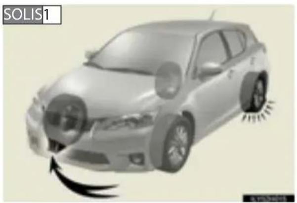 LEXUS CT 200h (2010) - Pārdurtas riepas maiņa - 1
