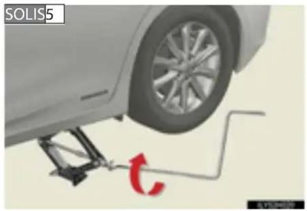 LEXUS CT 200h (2010) - 5-2. Avārijas gadījumā veicamie pasākumi - 2