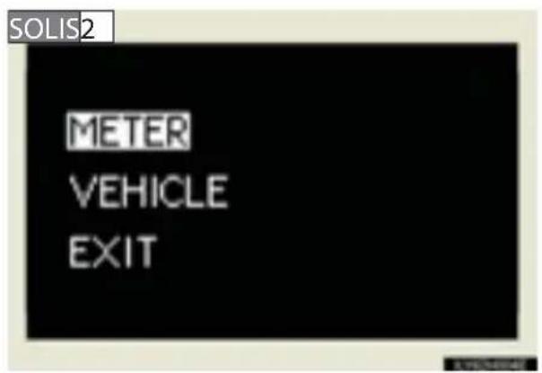 SOLIS2 METER VEHICLE EXIT