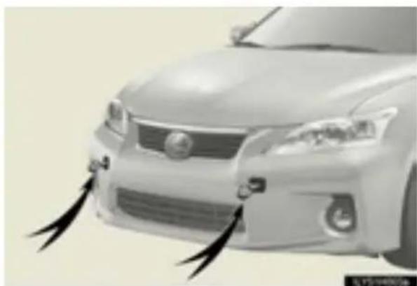 LEXUS CT 200h (2010) - Avārijas vilkšana - 1