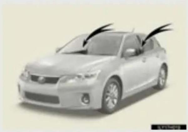 LEXUS CT 200h (2010) - 1-7. Zaglu atbaidišanas sistēma Dubultā slēgšanas sistēma\* - 1