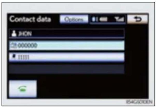 Contact data JHON 28000000 11111 854G670EN