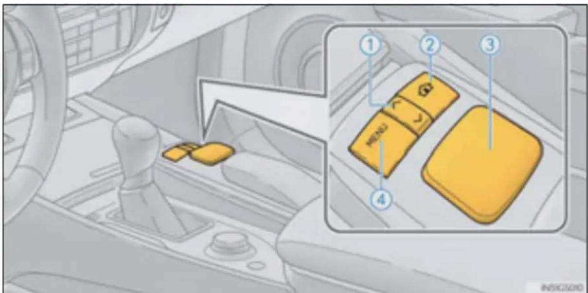 LEXUS GS 250 (2012) - Remote Touch - 1