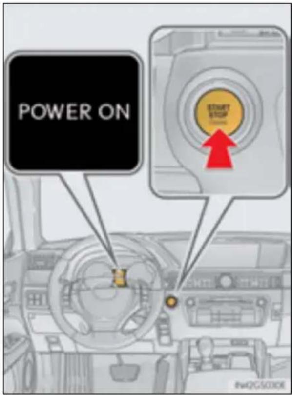 POWER ON STOP STOP 8M42G5030E