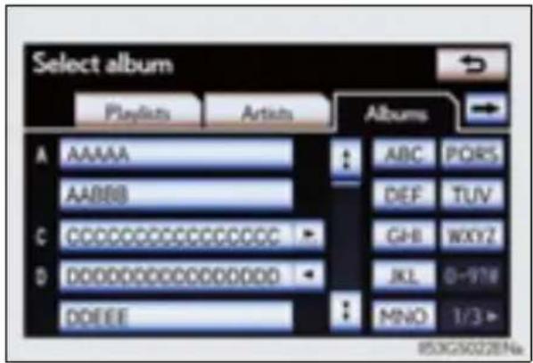 Select album Playlists Artists Albums A AAAAA ABC PORS AABBB DEF TUV C CCCCCCCCCCCCCC GH WXYZ D D00000000000000 JKL 0-978 DDEEE MNO 1/3> 853G502281N