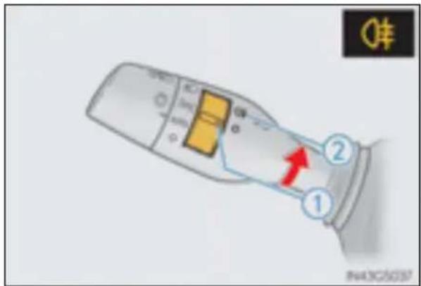 LEXUS GS 250 (2012) - Miglas lukturu slēdzis - 2