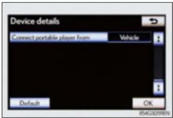 LEXUS GS 250 (2012) - ■Bluetooth® ierīces rediģēšana - 3
