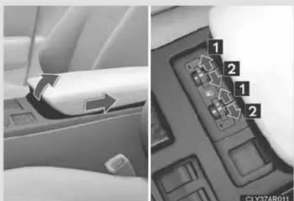 LEXUS RX 350 (2006) - Sēdekļu sildītāji un ventilatori \* - 2