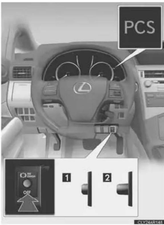 LEXUS RX 350 (2006) - Pirmssadursmes bremzēšana - 1