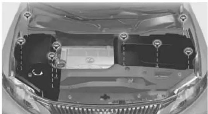 LEXUS RX 350 (2006) - Motortelpas pärsegs - 1