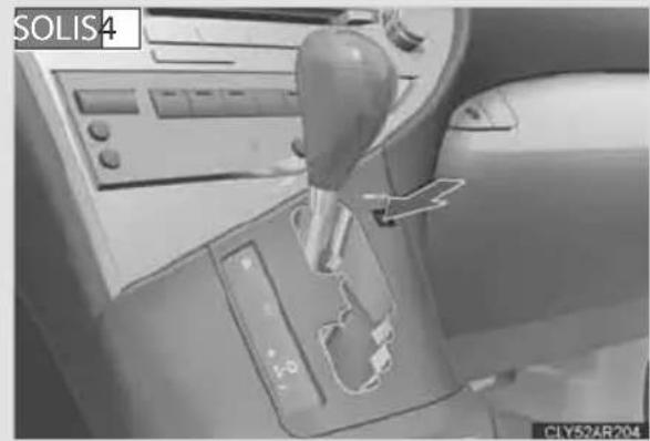 LEXUS RX 350 (2006) - Ja pārnesumpārslēga sviru nevar pārvietot no stāvokļa P - 1