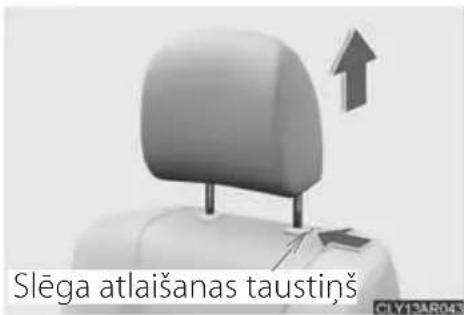 Slēga atlaišanas taustiņš CLY13AR043