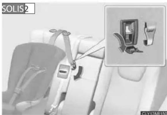 LEXUS RX 350 (2006) - Bērnu drošības sistēmas ar augšējo saiti - 2
